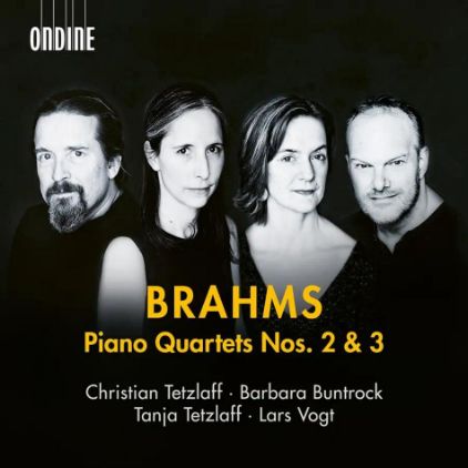 BRAHMS:PIANO QUARTETS NOS.2 & 3/TETZLAFF C./BUNTROCK/TETZLAFF T./VOGT