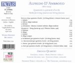 D'AMBROSIO:QUARTETTI E QUINTETTI D'ARCHI