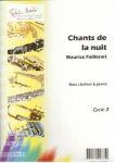 FAILLENOT:CHANT DE LA NUIT CLARINETTE BASSE ET PIANO
