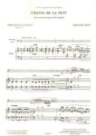FAILLENOT:CHANT DE LA NUIT CLARINETTE BASSE ET PIANO