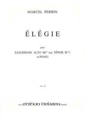 PERRIN:ELEGIE SAXOPHONE ALTO ET PIANO