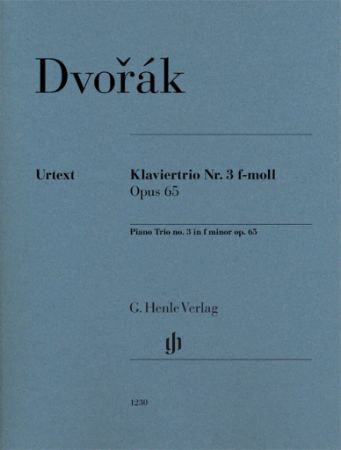 DVORAK:PIANO TRIO NO.3 IN F MINOR OP.65