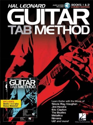 HAL LEONARD GUITAR TAB METHOD BOOKS 1 & 2 + AUDIO ACCESS
