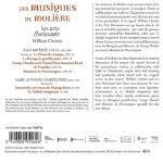 LES MUSIQUES DE MOLIERE/LES ARTS FLORISSANTS/CHRISTIE