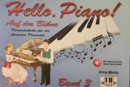 MINTS:HELLO,PIANO! BAND 3 KONZERSTUCKE + AUDIO ONLINE