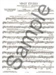 JEANJEAN:ETUDES PROGRESSIVES ET MELODIQUES POUR LA CLARINETTE VINGT ETUDES VOL.3