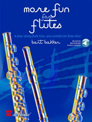 BAKKER:MORE FUN FOR FLUTES + AUDIO ACCESS