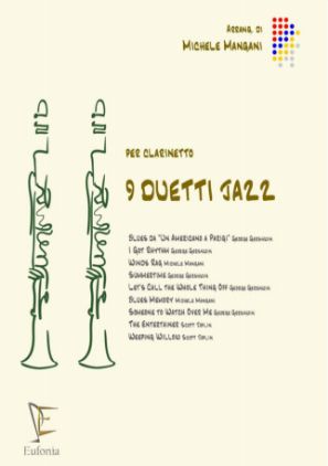 MANGANI:9 DUETTI JAZZ PER CLARINETTO