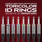 Gator Cableworks kabel J-J 9,1 m Composer Series Deluxe Straight to Right Angle