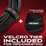 Gator Cableworks kabel J-J 9,1 m Composer Series Deluxe Straight to Right Angle