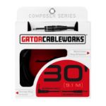 Gator Cableworks kabel J-J 9,1 m Composer Series Deluxe Straight to Right Angle
