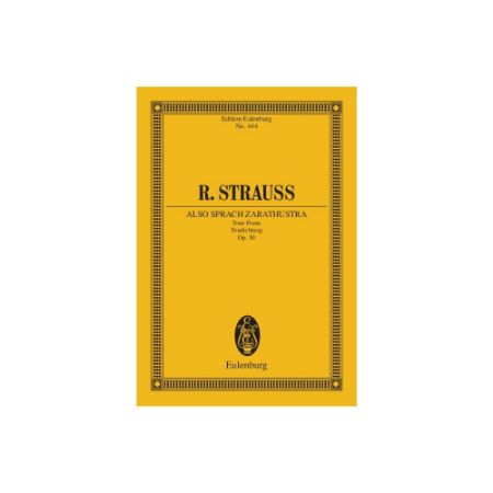 STRAUSS R.:ALSO SPRACH ZARATHUSTRA STUDY SCORE