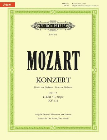 MOZART:KONZERT NO.13 C-DUR KV 415 TWO PIANOS