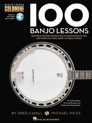 CAHILL/MILES:100 BANJO LESSONS + AUDIO ACCESS