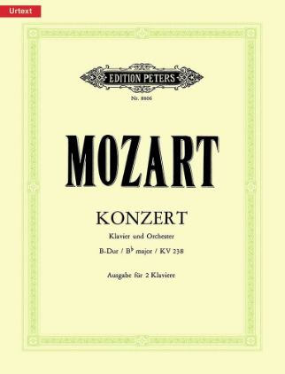 MOZART:KONZERT B-DUR,KV 238 AUSGABE FUR 2 KLAVIERE