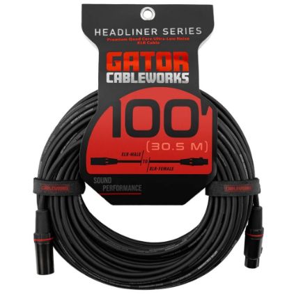 Gator Cableworks kabel C-C 30 m Headliner Series Premium XLR Microphone Cable
