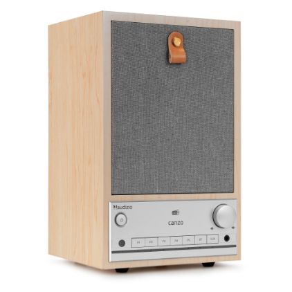 AUDIZIO Canzo Internet Radio with DAB+/FM Tuner Light Wood