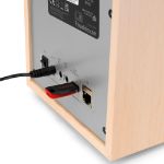 AUDIZIO Canzo Internet Radio with DAB+/FM Tuner Light Wood