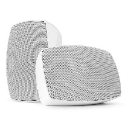 Power Dynamics BHW50WH Speaker Set In/Outdoor 5" 80W 100V White