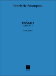 MOMPOU:PAISAJES 1 FOR PIANO