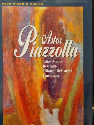PIAZZOLLA:4 TANGOS FOR VIOLIN AND PIANO