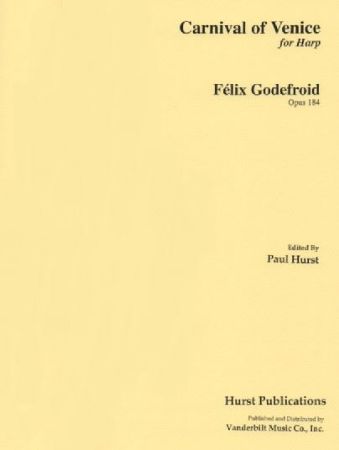 GODEFROID/HURST:CARNIVAL OF VENICE FOR HARP