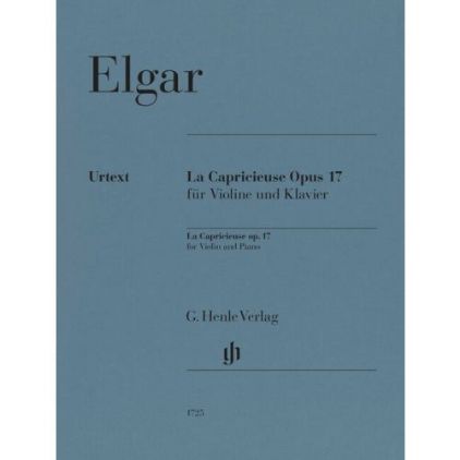 ELGAR:LACAPRICIEUSE OP.17 FOR VIOLIN AND PIANO