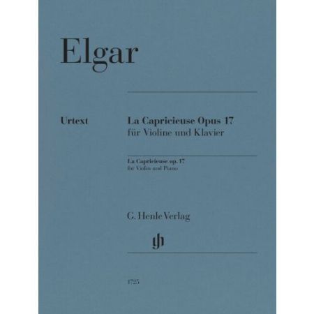 ELGAR:LACAPRICIEUSE OP.17 FOR VIOLIN AND PIANO