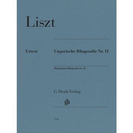 LISZT:HUNGARIAN RHAPSODY NO.11 PIANO