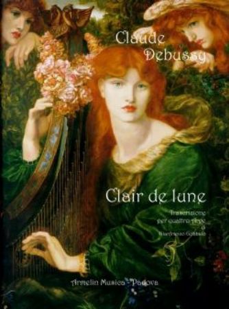 DEBUSSY:CLAIR DE LUNE HARP QUARTET