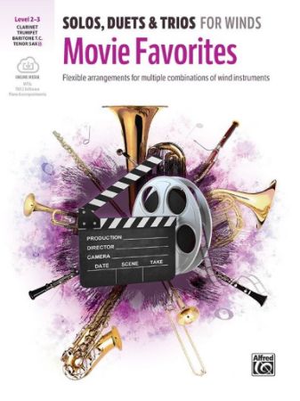 MOVIE FAVORITES SOLOS,DUETS & TRIOS FOR WIND + AUDIO ACCESS