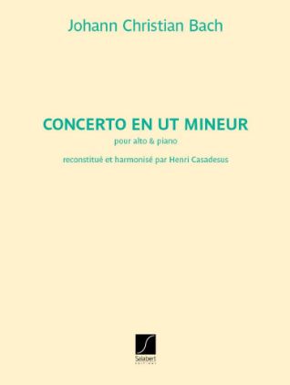 BACH J.C.:CONCERTO EN UT MINEUR POUR VIOLA & PIANO (CASADESUS)