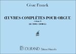 FRANCK:OEUVRES COMPLETES POUR ORGUE VOL.4 LES TROIS CHORALS