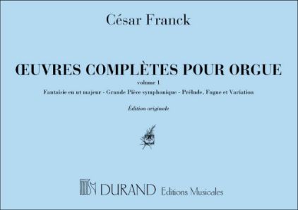 FRANCK:OEUVRES COMPLETES POUR ORGUE VOL.1