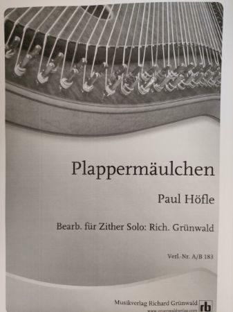 HOFLE/GRUNWALD:PLAPPERMAULCHEN ZITHER