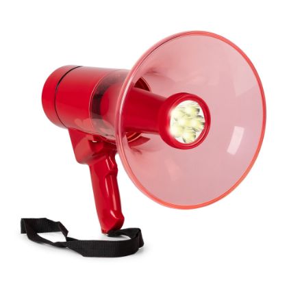 Vexus MEG050 Megafon 50W LED Record BT Microphone