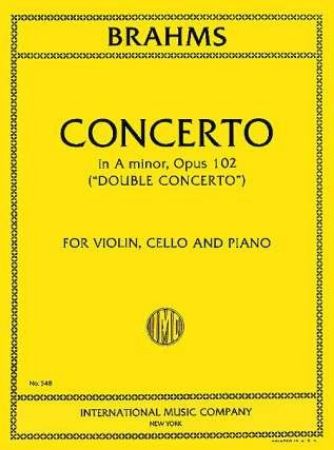 BRAHMS J:DOUBLE CONCERTO IN A-MINOR OP.102