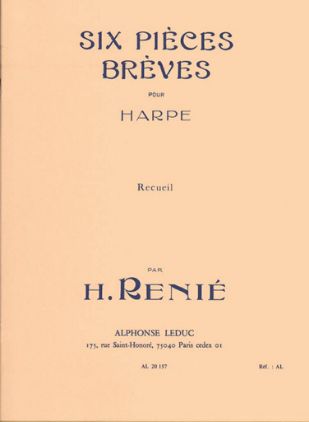 RENIE:6 PIECES BREVES POUR HARPE