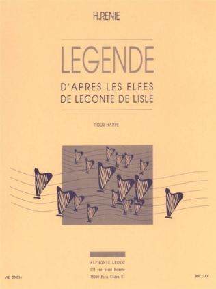 RENIE:LEGENDE D'APRES LES ELFES DE LECOMTE DE LISLE HAPE