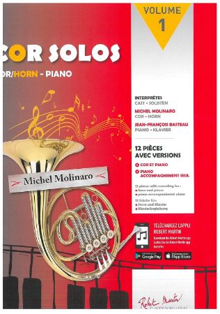 MOLINARO:COR SOLOS VOL.1 + AUDIO ACCESS