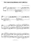 STAR WARS:THE MANDALORIAN AND GROGU PIANO SOLO