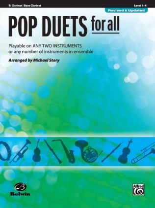 POP DUETS FOR ALL Bb CLARINET/BASS CLARINET LEVEL 1-4