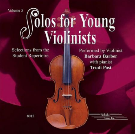 BARBER:SOLOS FOR YOUNG VIOLINISTS VOL.5 CD