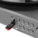 Audizio gramofon Norfolk Record Player Set z zvočniki in DAB