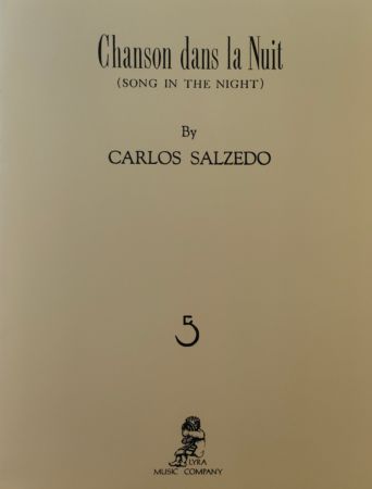 SALZEDO:CHANSON DANS LA NUIT (SONG IN THE NIGHT) FOR HARP