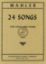 MAHLER:24 SONGS HIGH VOICE VOL.2 VOICE AND PIANO