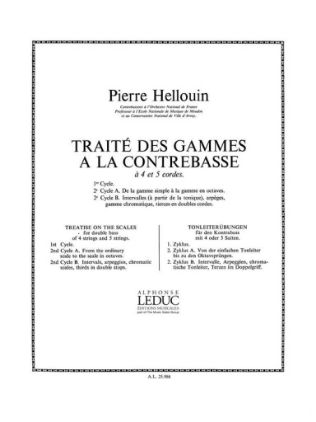 HELLOUIN P:TRAITE DES GAMMES A LA CONTRABASSE 2