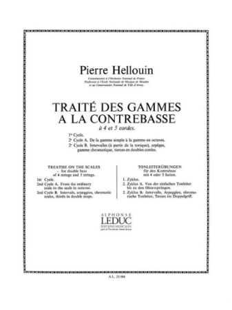 HELLOUIN P:TRAITE DES GAMMES A LA CONTRABASSE 2
