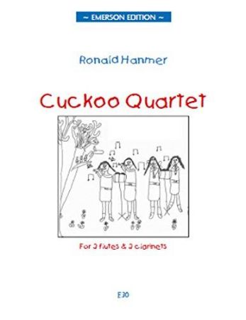 HANMER:CUCKOO QUARTET FOR 2 FLUTES & 2 CLARINETS