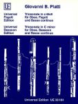 PLATTI:TRIOSONATA IN C-MOLL FOR OBOE,BASSOON AND BASSO CON.